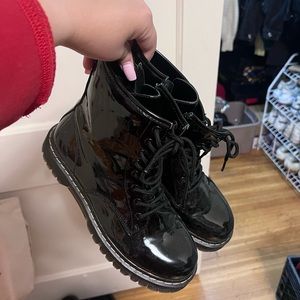 Black Combat Boots